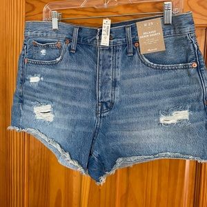 Madewell NWT Size 29 Relaxed denim shorts